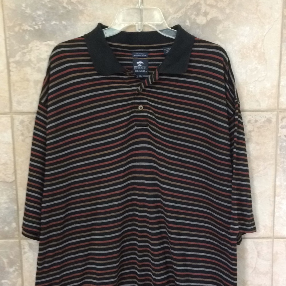 Men’s Pebble Beach Polo Shirt - Picture 1 of 3